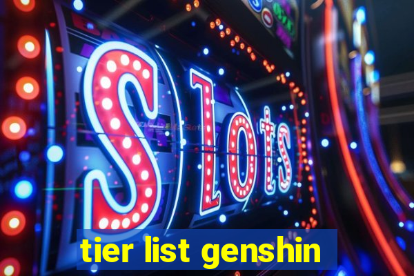 tier list genshin